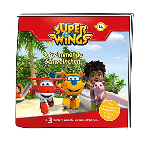 tonies Hörfigur für Toniebox, Super Wings – Schwimmende Schweinchen, Hörspiel mit 4 Geschichten für Kinder ab 4 Jahren… – Bild 5