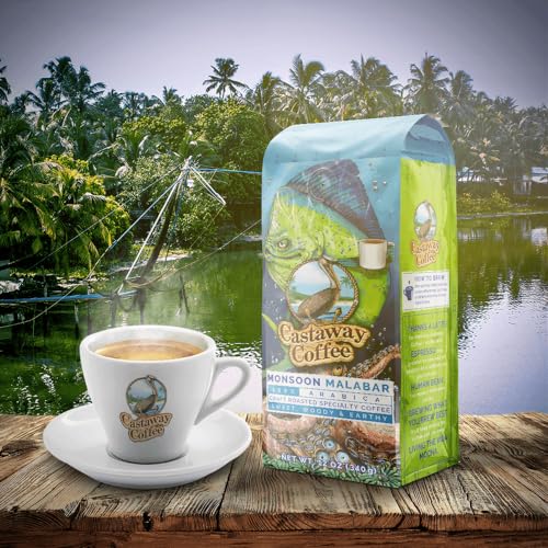 Castaway Coffee Monsoon Malabar K-Cup Pod 12 Count miniatura 4
