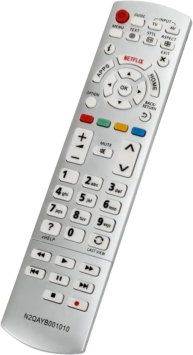 AULCMEET N2QAYB001010 Replaced Remote Control fit for Panasonic LCD LED UHD TV TX-65CS620E TX-40CX680E TX-55CX680E TX-50CX680E TX-50CS630E TX-40DSX639 Viera TX-50CXE720 - Image 3