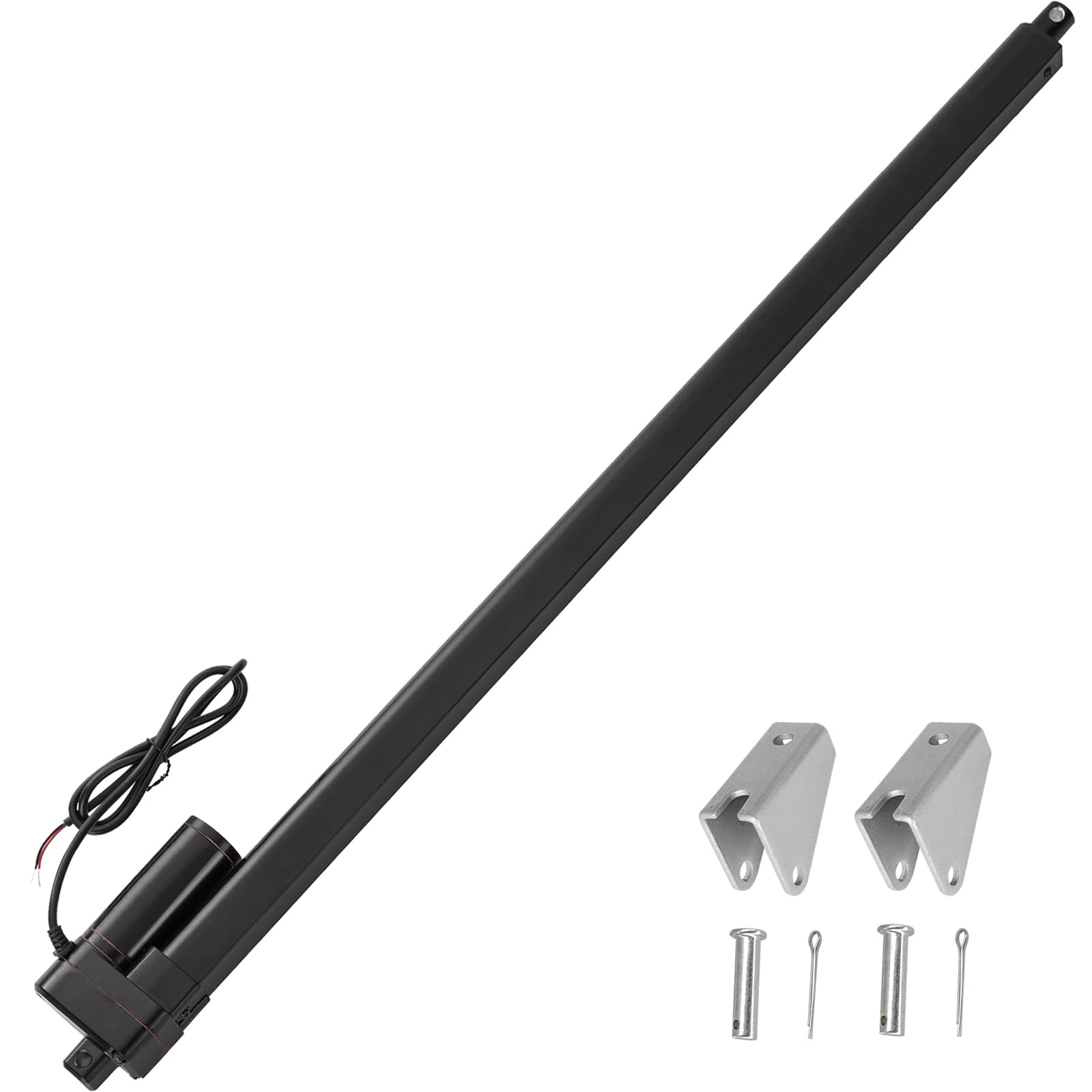 JQDML 40 Inch Stroke Linear Actuator 12V Heavy Duty 440lbs/2000N IP65 Waterproof Electric Actuator Speed 0.31"/sec with Mounting Brackets