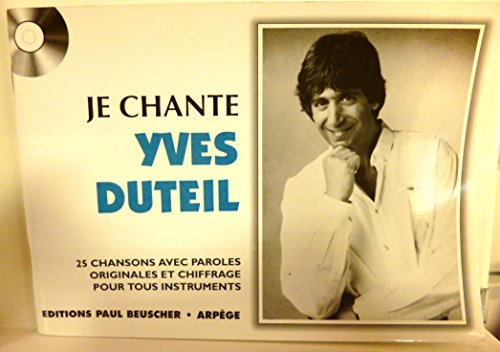 Photo de Partition : Je chante Duteil