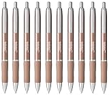 Agarre ergonómico de goma suave contorneado para una experiencia de escritura cómoda.
