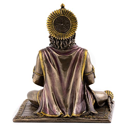Estatua Hanuman dios hindú de fuerza 7.5 in miniatura 3