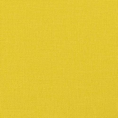 Juego de sofás amarillo claro de dos piezas con cómodos cojines 7