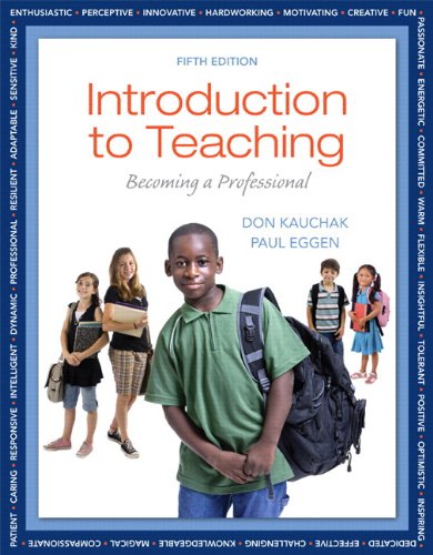 Introduction to Teaching: Becoming a Professional 0133389154 Book Cover