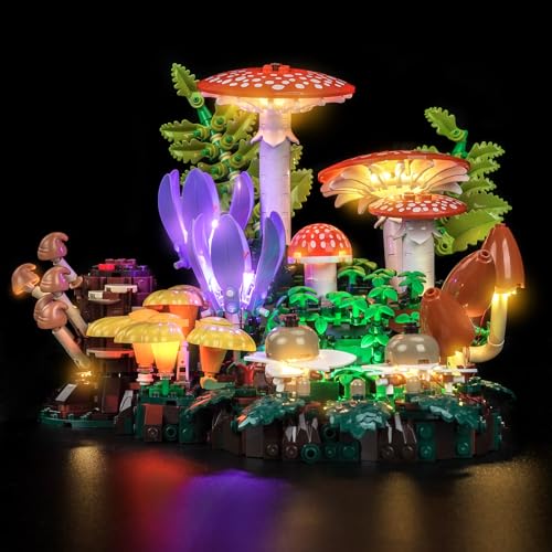 Light Kit Compatible with Lego 11505 Woodland Mushrooms (No Model)
