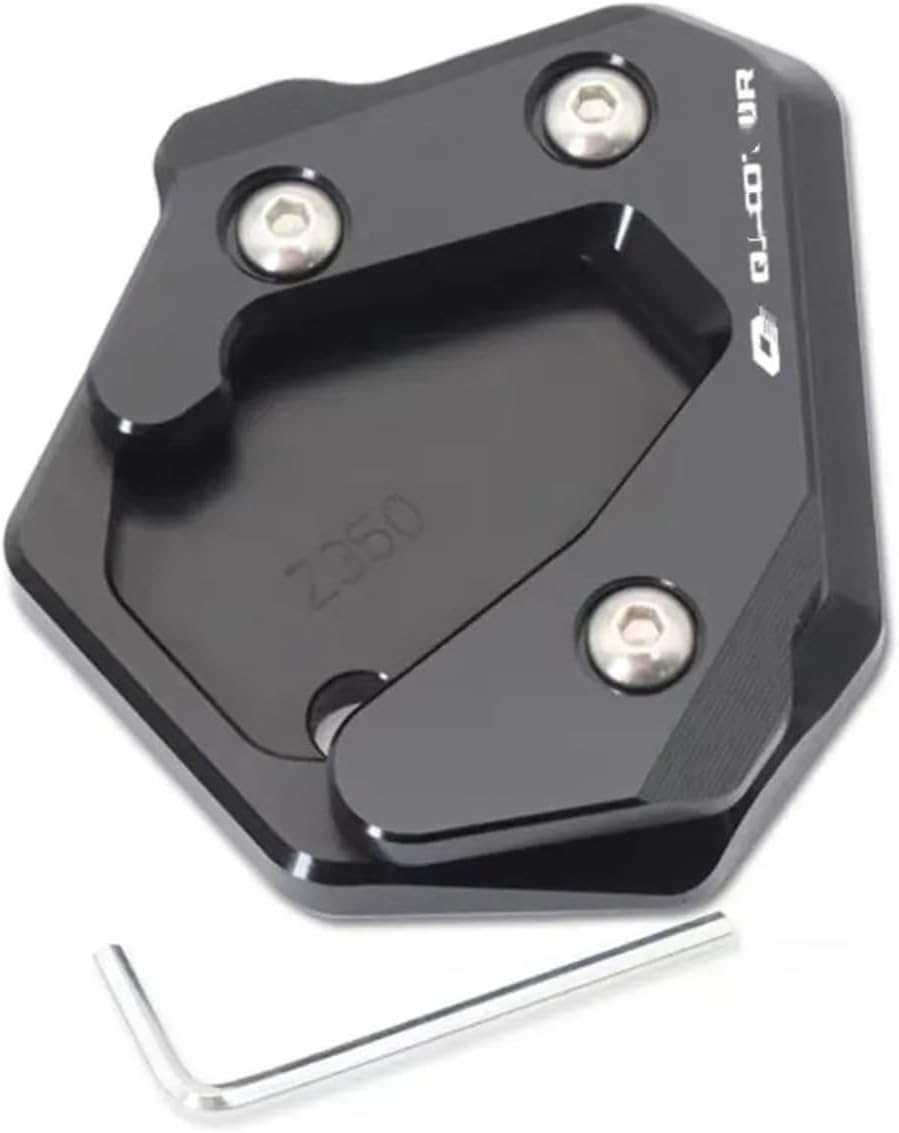 Motorcycle Kickstand Enlarge Plate For QJMOTOR SRV550 Accessories Motorcycle Kickstand Kickstand Foot Side Stand Extension Pad Enlarger Plate
