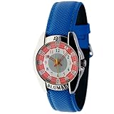 CORREA COLOR AZUL. CHRISTIAN GAR Reloj Blumar Cadete Acero Correa 50m