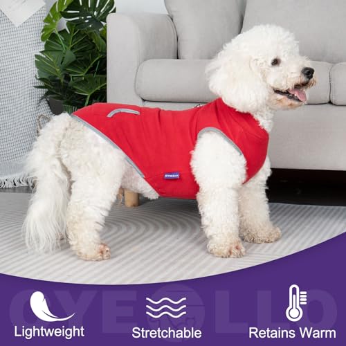 cyeollo Christmas Fleece Dog Sweater Coat Warm Sweatshirt Vest Soft Reflective Jacket Pullover Dog Winter Coats Lightweight Dog Sweaters for Dogs cyeollo Christmas Fleece Dog Sweater Coat Warm Sweatshirt Vest Soft Reflective Jacket Pullover Dog Winter Coats Lightweight Dog Sweaters for Dogs