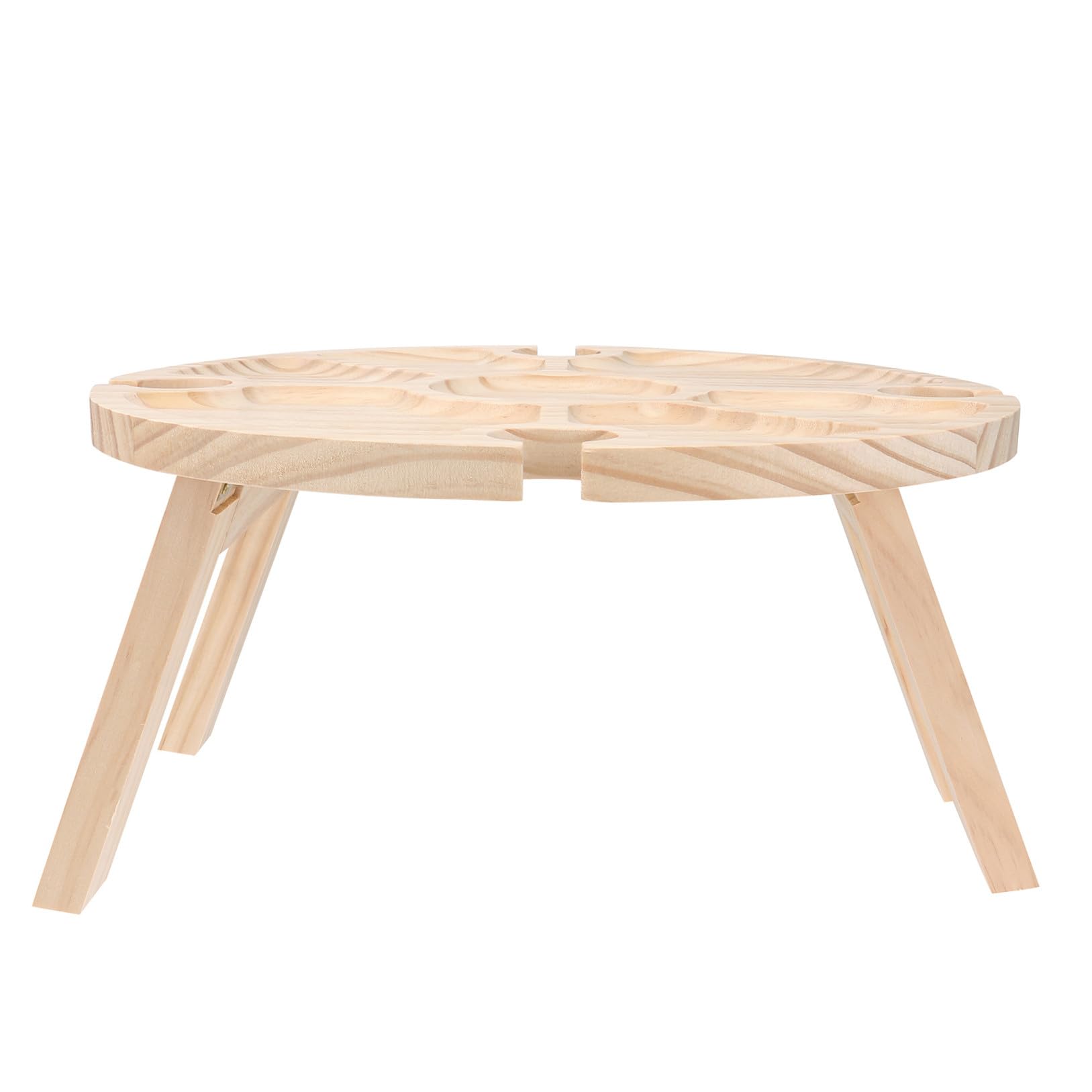 Table de pique-nique pliante en bois compacte et légère pour jardin