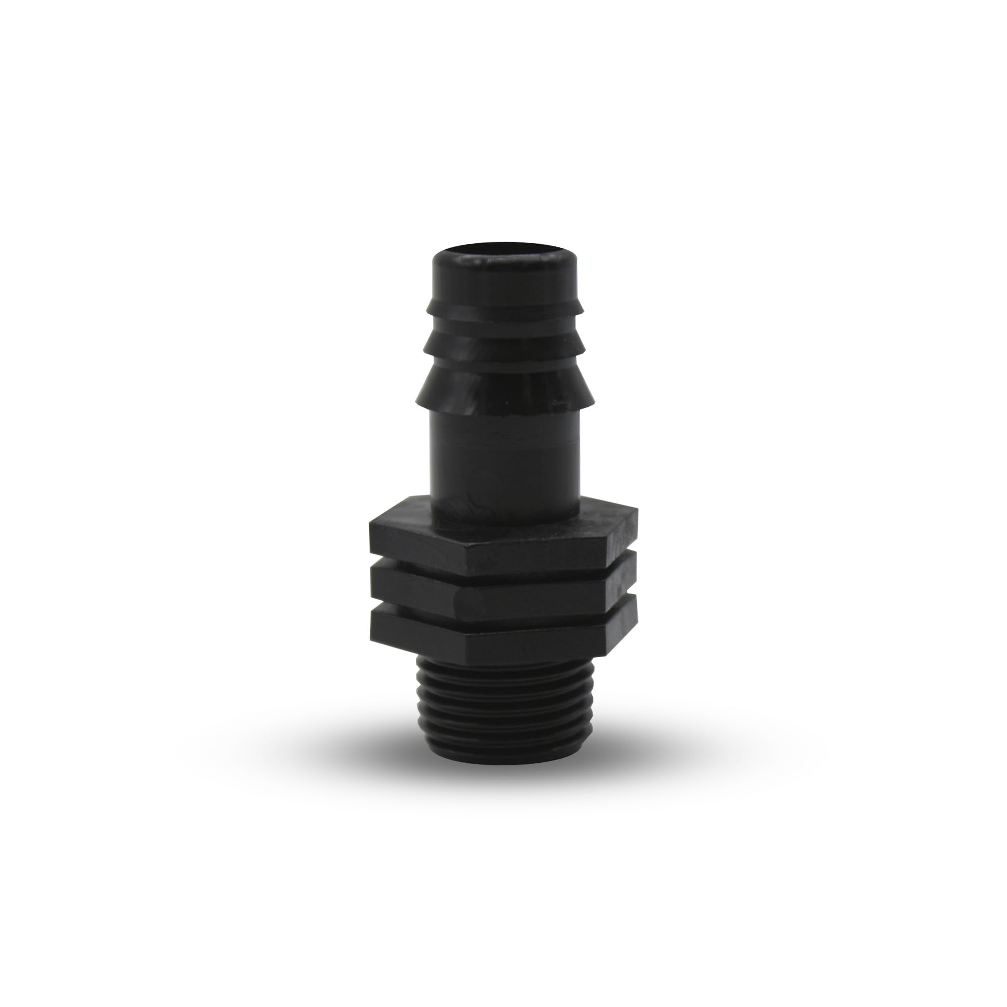 DOJA Barcelona Złącze męskie szczelinowe - 16 x 1/2" - zestaw 10 - adapter węża do nawadniania, bezpieczny, złączka węża, łatwa instalacja, złącze węża nawadniającego, akwarium