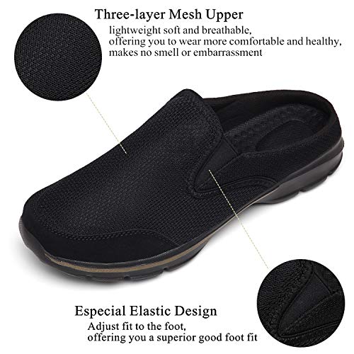 Unisex Slippers Casual Clog House Shoes Comfort Slip-On Walking Mules with Indoor Outdoor Anti-Skid Sole for Men and Women2