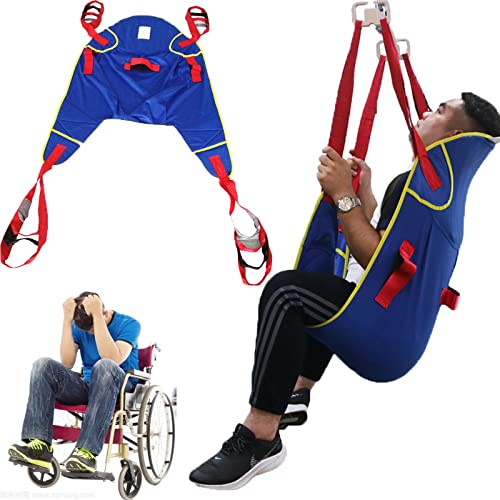 Harnais de jambe divisé pour personnes handicap et transfert de levage pour toilettes