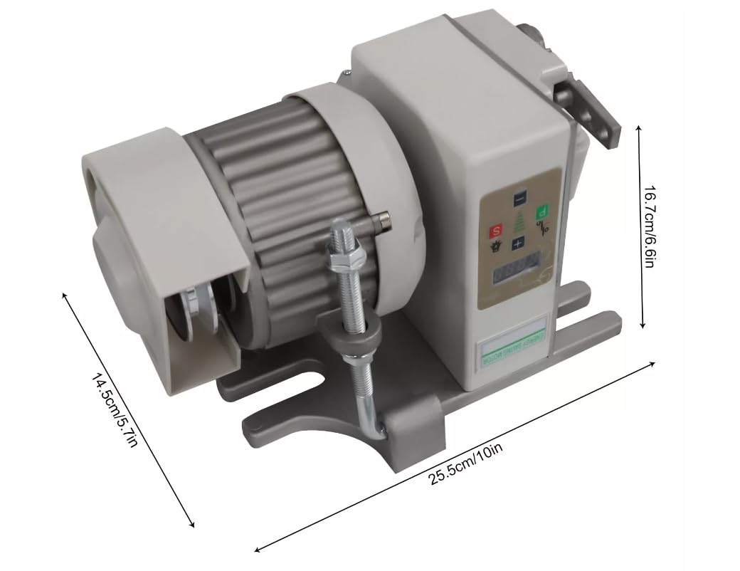 Lidhujnk 550W Industrial Sewing Machine, DIY Patch Leather Shoes Repair,110V Heavy Duty Commercial Grade Strength Sewing Machine for Tailors, Fashion Designers, Bridal Stores?Table not included?