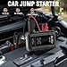 osaiv Jump Starter with Air Compressor, 3000A Car Battery Jump Box for 8.5 Gas/6.5L Diesel Vehicles, 150PSI Tire Inflator Auto-Shutoff, 10 Safety Modes, 3-Mode Emergency Light