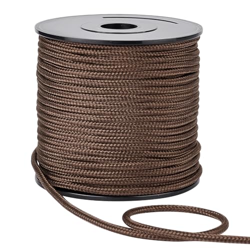 PH PandaHall 50m Brown Nylon Rope