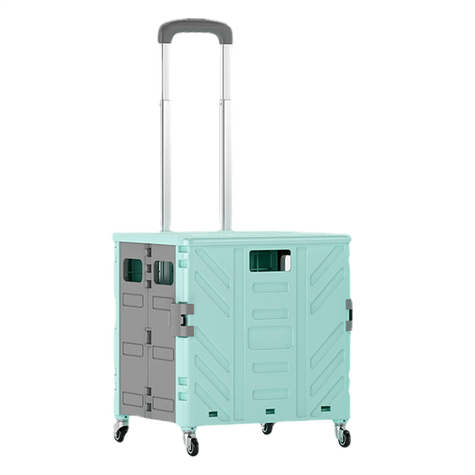 Cash da viaggio pieghevole - cestino da viaggio pieghevole | Organizzatore | di utilità resistente, ruote per lo shopping di mercato, trasporto di approvvigionamento scolastico, deposito per l'insegnant