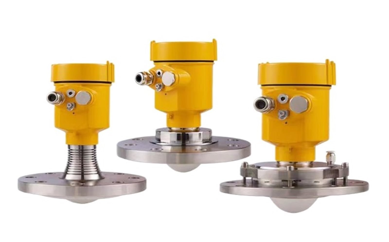 QfUxYYSLD 80ghz Radar Level Sensor for Liquids, Solids, Radar Level Device, River Water Level Measurement, Radar Level Meter RS485 Alkaline Acid(DN50 Solids RS485)