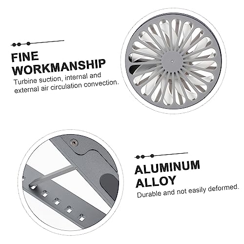 Base ventilada para portátil con ventilador y aleación de aluminio miniatura 3