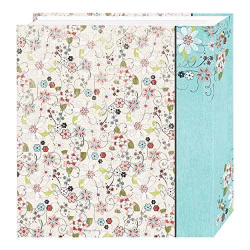 Pioneer Photo Albums TR100D Explosion 3Ring Photo Album 100 Page, Bold Flower