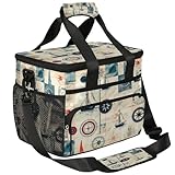 Fraîcheur prolongée : la doublure thermique haute densité garde les aliments frais pendant plus de 4 heures, parfaite pour les pique-niques, le camping ou le stockage quotidien du déjeuner.