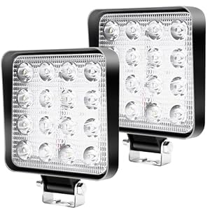 Phare De Travail LED 12V 48W Réglable Pour 4x4 Et Tracteur - CCLIFE