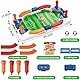 Mirthben Mini Tischkicker Kinder – Kleiner Tischfussball Spiele für Jungen, Ideal als Fußball-Geschenk für Jungen ab 4 Jahren, Familien-Brettspiel & Partyspaß mit 2 Bällen（55cm）