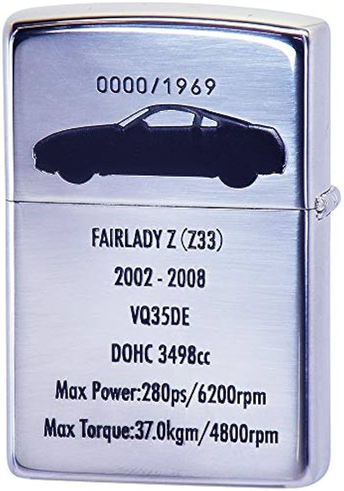 ZIPPO ライター フェアレディZ Z33 レギュラー 正規輸入品