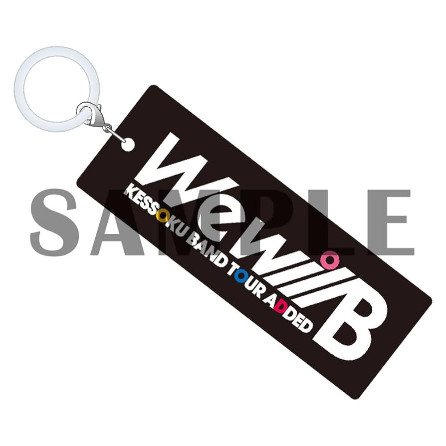 結束バンドZEEP TOUR 2024“We will”カセットテープ風チャーム ZEPP TOUR 2024 “We will”」カセットテープ風アクリルチャーム