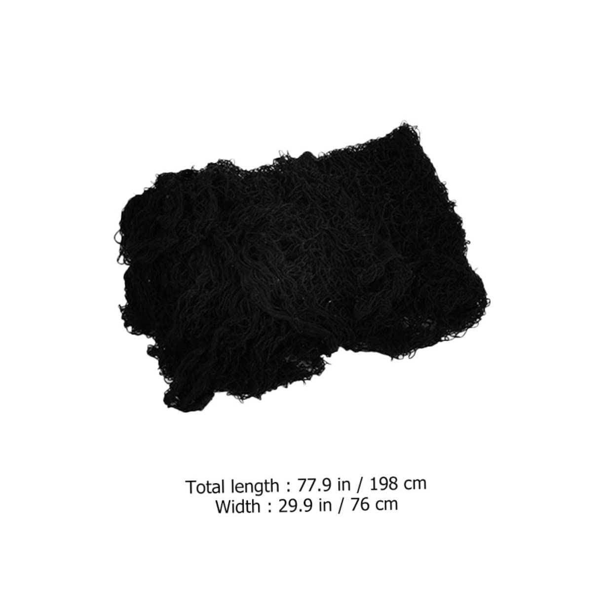 OFFSCH 2pcs Spooky Halloween Gauze Cloth Creepy Decor for Halloween Party Decoration Lightweight and Easy to Cut for Atmosphere Web