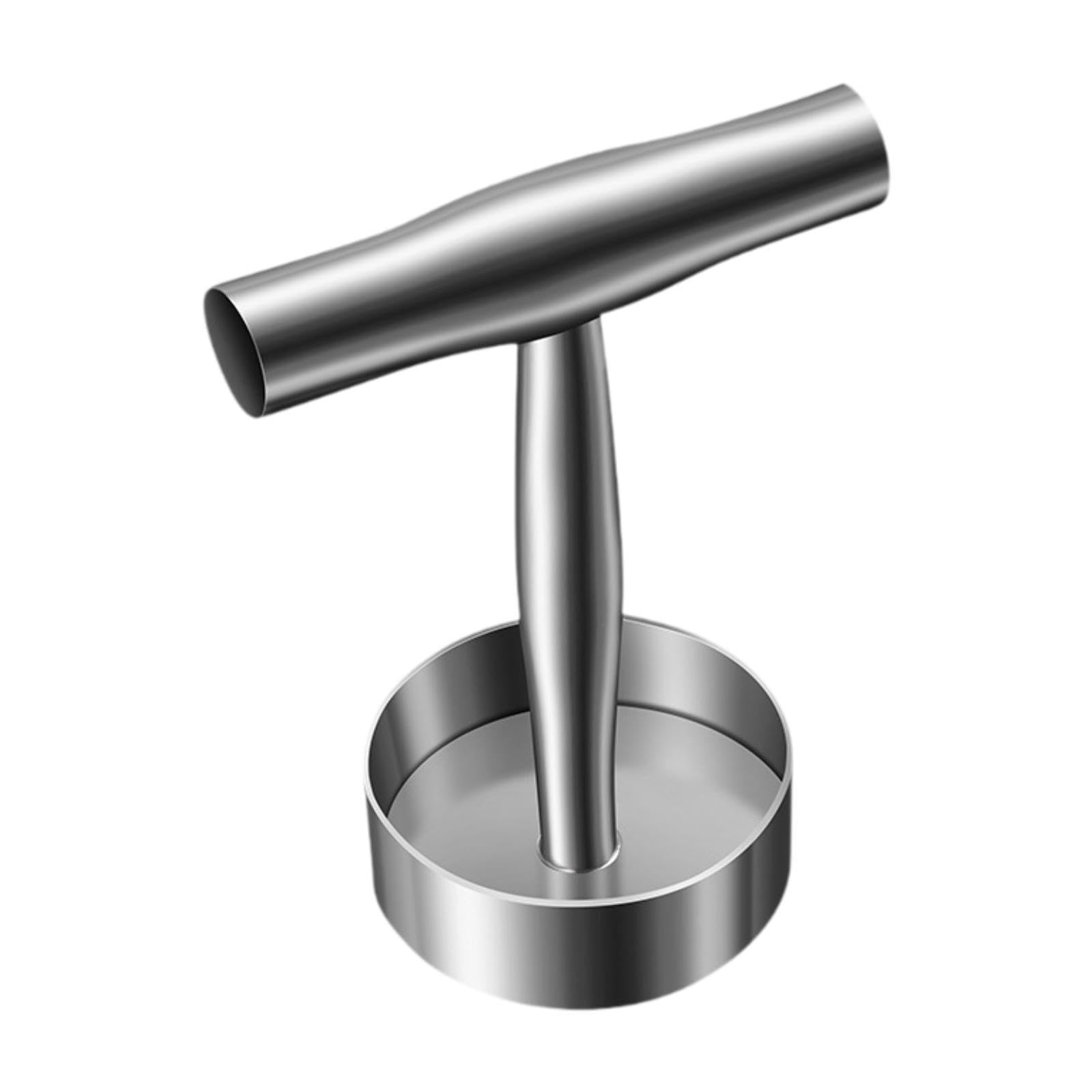 Gralara Presse à hamburgers, diamètre 9cm, ronde, pour sandwichs, hamburgers, galettes, pour barbecue, Steak, Hot Dog
