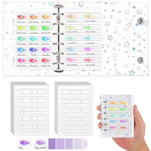 Carnet de couleurs pour peintres idéal pour créer des nuanciers en atelier