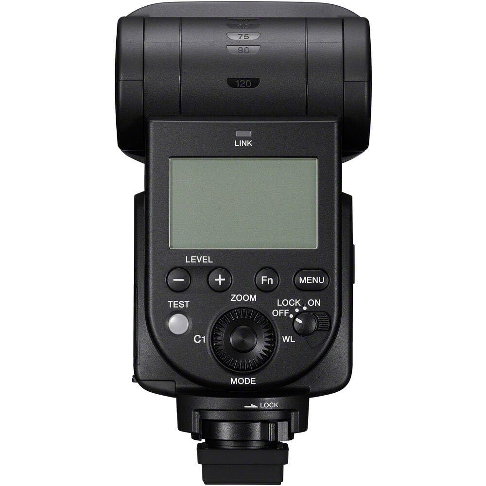 Sony HVL-F60RM2 Flash esterno con controllo radio wireless ( Flash multiplo, ad alta velocità, 10 BPS, dimmerabile in modo continuo, Quick Shift Bounce, ideale per i modelli Sony Alpha e FX)