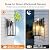 PARTPHONER Dusk to Dawn Outdoor Light Fixtures Wall Mount, Sensor Porch Lights, Anti-Rust Exterior Wall Sconce Lighting Lamp, Waterproof Wall Lantern for Doorway, Garage, 2-Pack