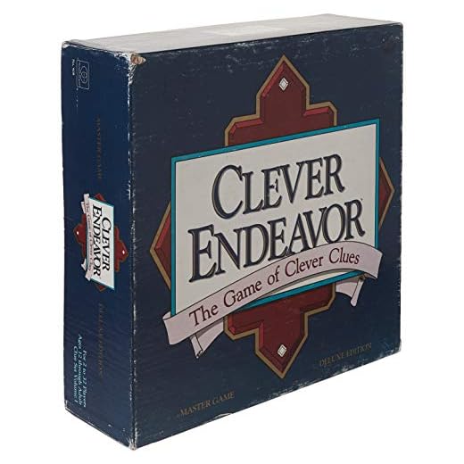 Clever Endeavor, the Game of Clever Clues; Master Game Deluxe Edition (1989)