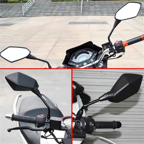 Espejo retrovisor para motocicleta CB500X espejo de manillar negro 3