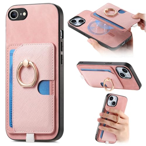 Jajaful iPhone 16e P[X 蒠^ MagSafeΉ  2 in 1 ACtH16e P[X 蒠^ Ot ~ 360°] phone 16eP[X z^ iPhone 16e gуJo[ CE CX