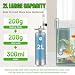 Imagen de Enkreefi Sistema generador de CO2 para acuario de 2 litros con válvula solenoide y contador de burbujas