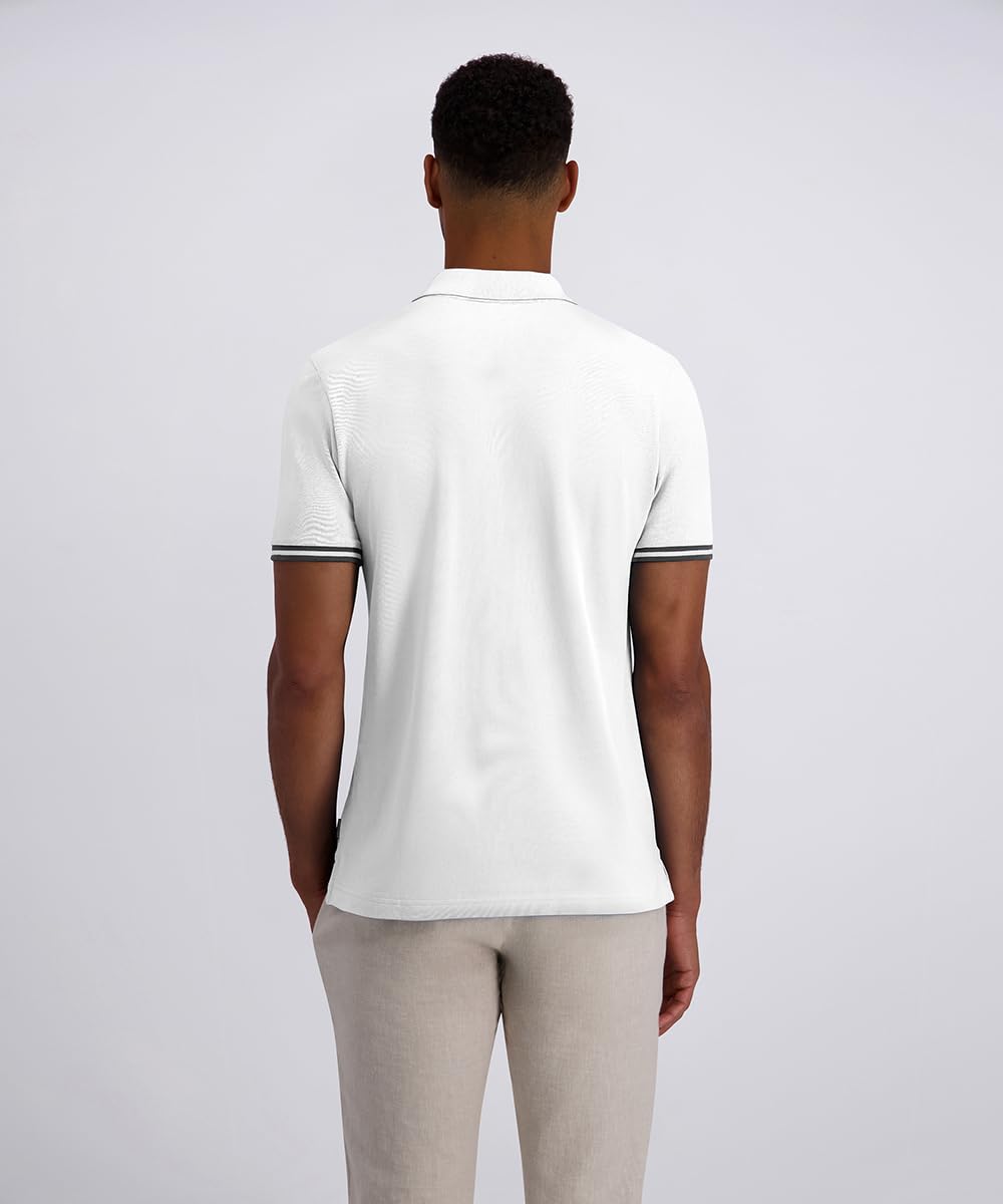 Pierre Cardin Polo de manga corta para hombre KN | Polo para hombre | Cuello oculto | Corte moderno