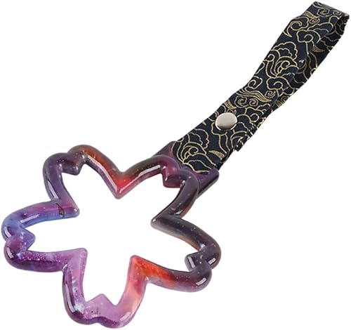 Miniatura 7 de Q1-TECH, JDM Tsurikawa - Anillo japonés para metro, tren, autobús, mango de automóvil con forma de flor de sakura, correa de mano, anillos de