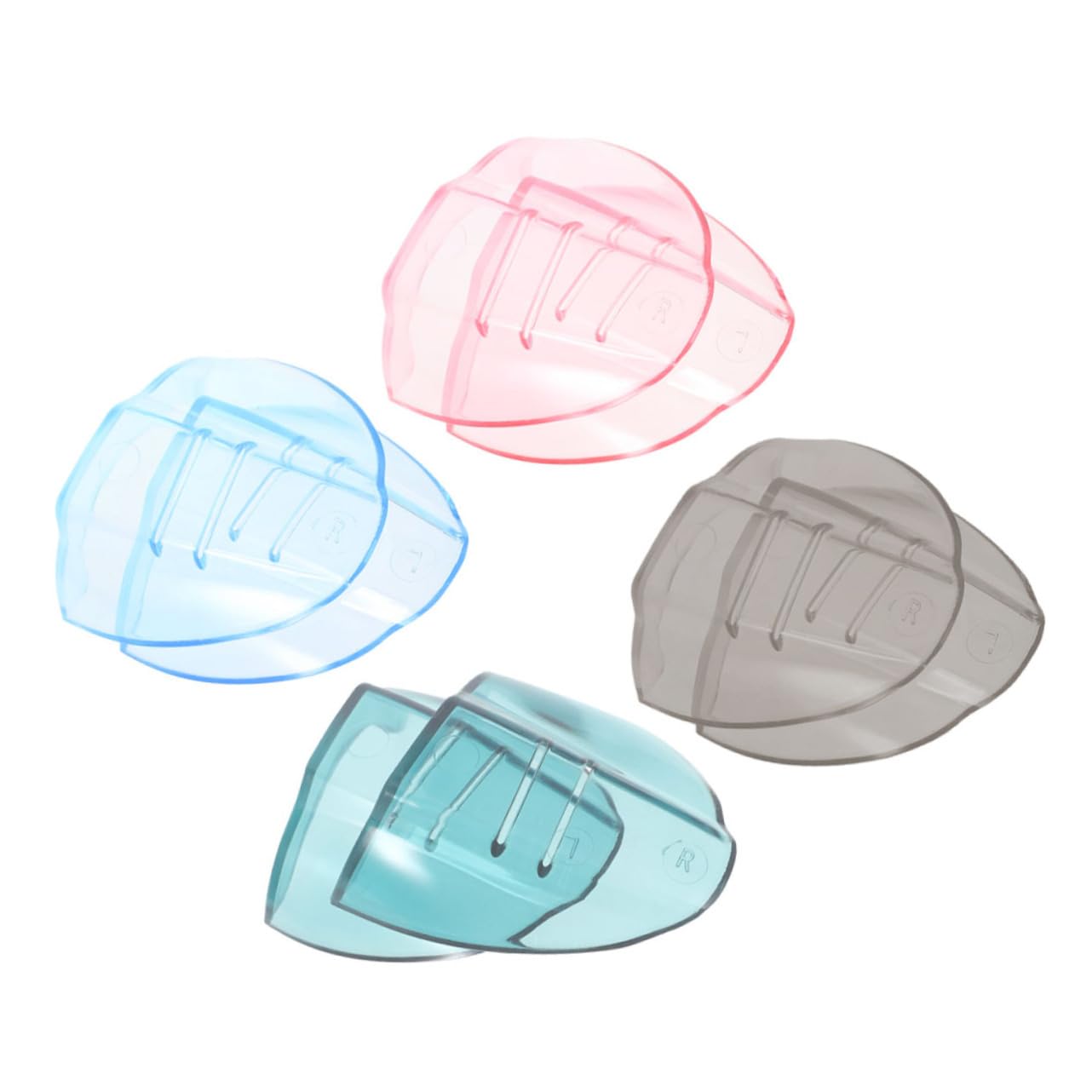 Gogogmee Glasses Wings Pack TPU Side Shields for Glasses Side Shields Flexible Protection