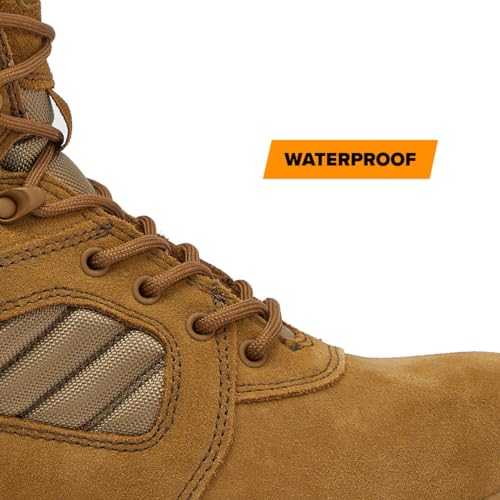 Image of MAGNUM - Men's Waterproof Tactical Boots, Mens Military Hiking Boots, Breathable Light Weight Work Boots for Men