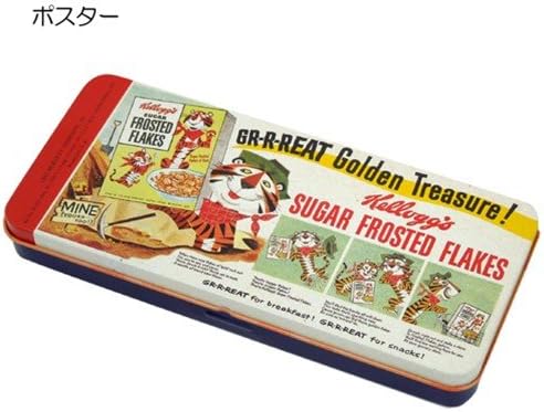 Amazon ケロッグ Kellogg フリーケース 筆箱 キャラクターグッズ 缶ペンケース 通販 ポスター 文房具 オフィス用品 文房具 オフィス用品