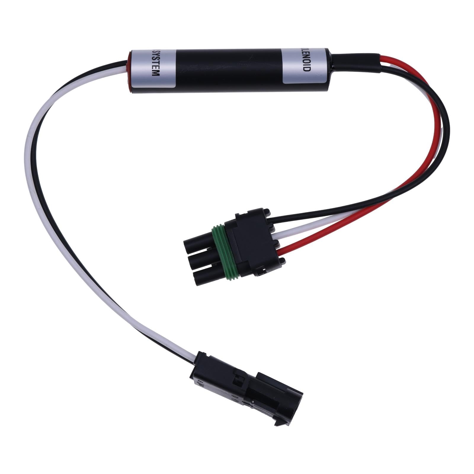 HOLDWELL 12V 90A 5 Wire Coil Commander Solenoid Connector Coil SA-4634-12 compatible with Woodward