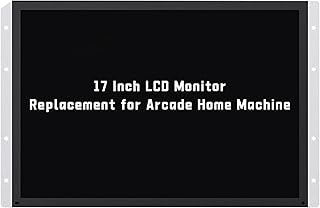 UNICO 17 Inches Arcade Screen with 4:3 Ratio, HD Replaceable Arcade Monitor Support CGA, EGA, HDMI or VGA Inputs for SNK MVSX ARCADE 1UP Creative