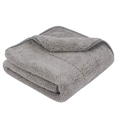 SINLAND 720gsm Ultra Thick Plush Microfiber Car Cleaning Towels Buffing Cloths Super Absorbent Drying Auto Detailing Towel â€¦