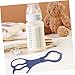OFFIGAM Detachable Baby Bottle Tong 2pcs Non-Slip Grip High-Temperature Resistant Feeding Clamp for Easy Handling for New Parents