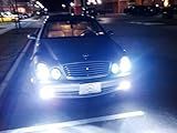  Kit faros delanteros Xenon H7 6000 K 55 W apto para Mercedes CLK a partir de 1997 al 2002 + 2 Filtros coche