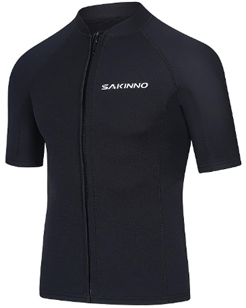 Wetsuit Top Hommes 2mm Wetsuit Veste Néoprène À Manches Longues Plongée Costume pour Sport Nautique