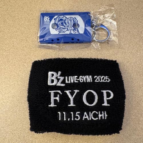 B'z FYOP ガチャ限定 カセットチャーム リストバンド 12月20日大阪